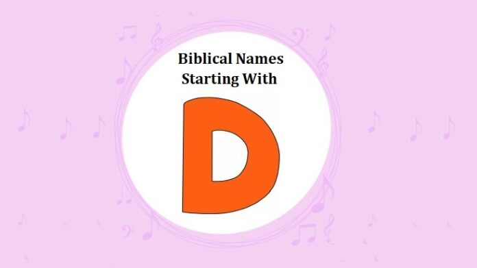 Biblical Names That Start With D Biblical Names That Start With D