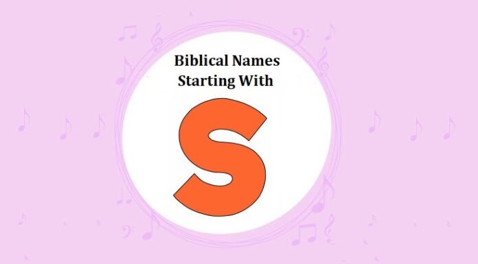 250+ Biblical (Bible) Baby Names That Start With S Biblical Names That Start With S