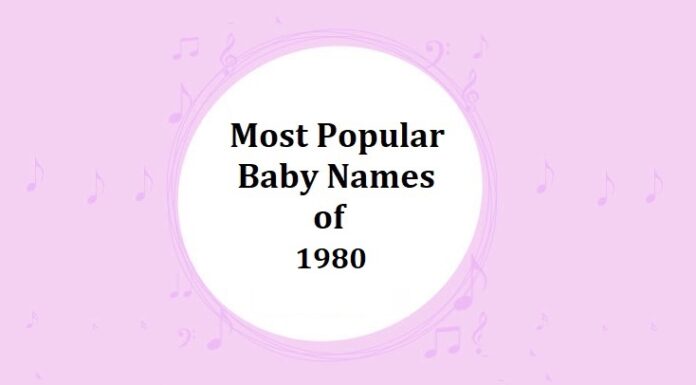 100 Top & Most Popular Baby Names in the 1980s Popular Baby Names of 1980s