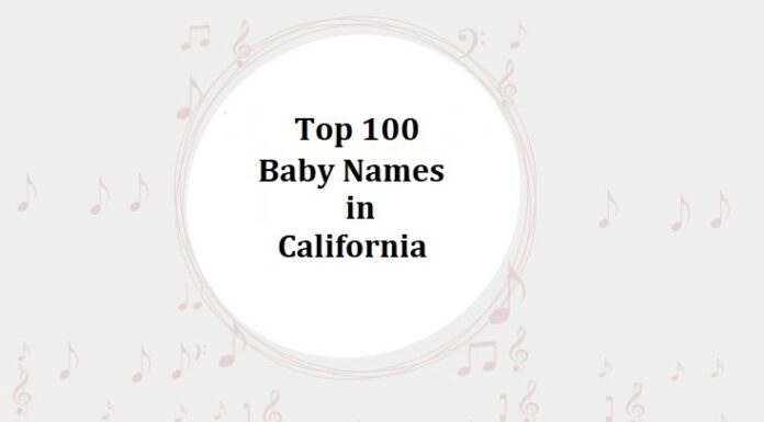 Top 100 Baby Names in California with Meanings Top 100 Baby Names in California with Meanings