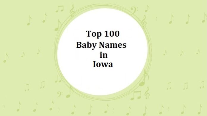 Top 100 Baby Names in Iowa with Meanings