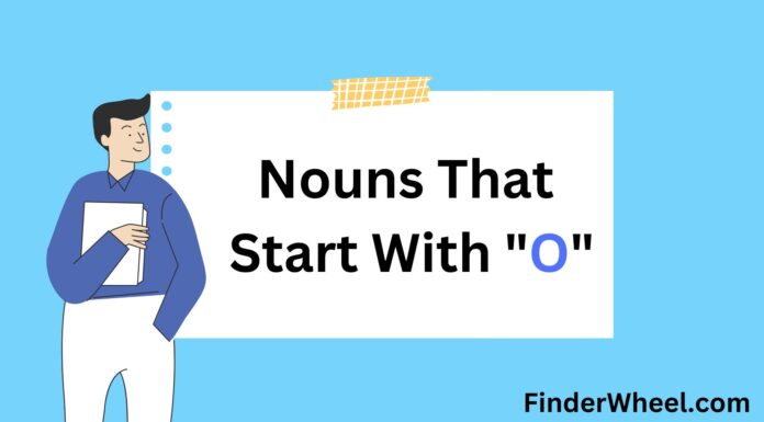 200 Nouns That Start With O Nouns That Start With O