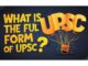 UPSC Full Form UPSC Full Form