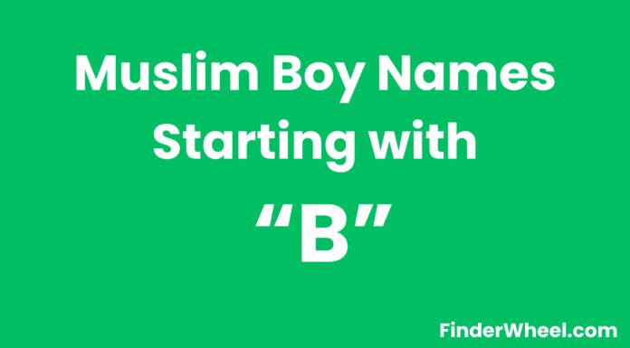 100 Muslim Boy Names Starting With “B” Muslim Boy Names Starting With B