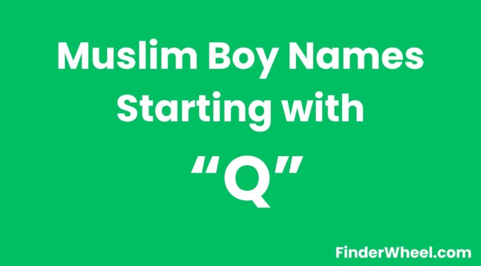 100 Muslim Boy Names Starting With “Q” Muslim Boy Names Starting With Q