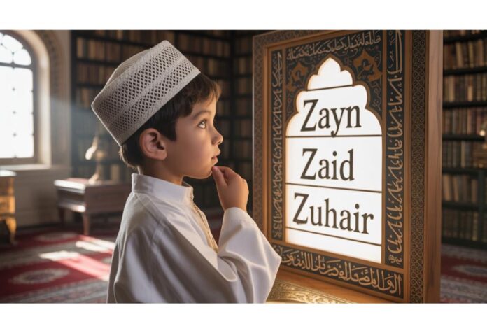 Muslim Boy Names Starting With “Z”