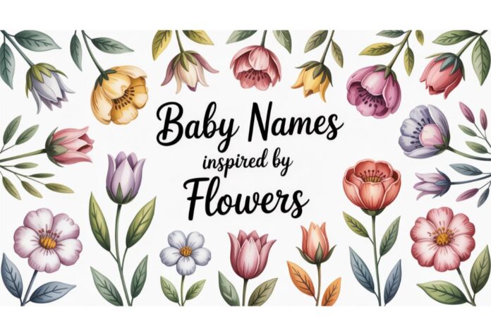 Baby Names Inspired by Flowers for Boys & Girls Baby Names Inspired by Flowers for Boys & Girls