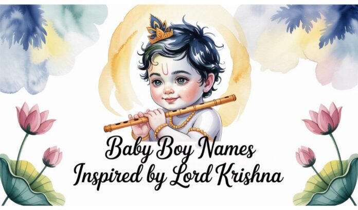 Baby Boy Names Inspired by Lord Krishna with Meaning Baby Boy Names Inspired by Lord Krishna with Meaning