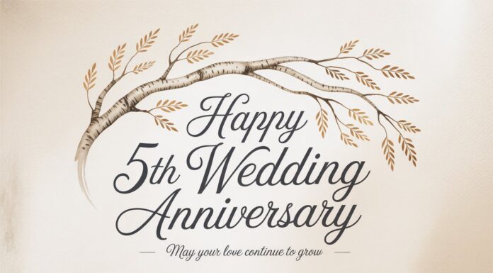 100+ Best 5th Wedding Anniversary Wishes, Messages, Quotes & Sayings Best 5th Wedding Anniversary Wishes, Messages, Quotes & Sayings
