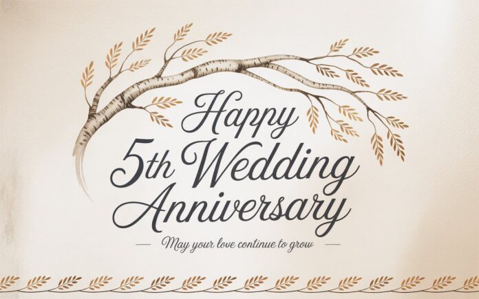 Best 5th Wedding Anniversary Wishes, Messages, Quotes & Sayings Best 5th Wedding Anniversary Wishes, Messages, Quotes & Sayings