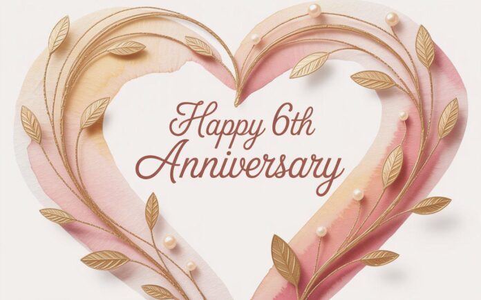 Happy 6th Anniversary Wishes and Quotes for Husband and Wife Happy 6th Anniversary Wishes and Quotes for Husband and Wife