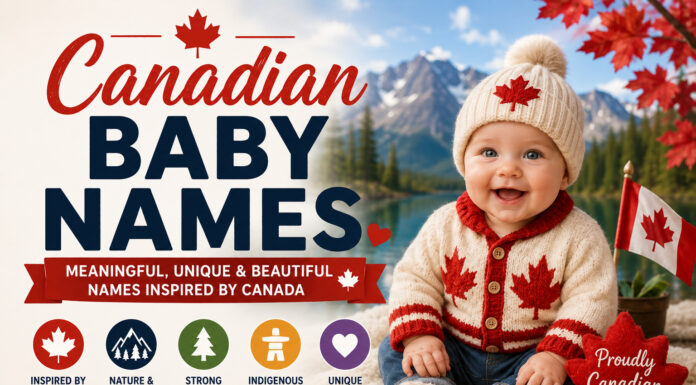 Top Canadian Baby Names with Meanings Canadian Baby Names