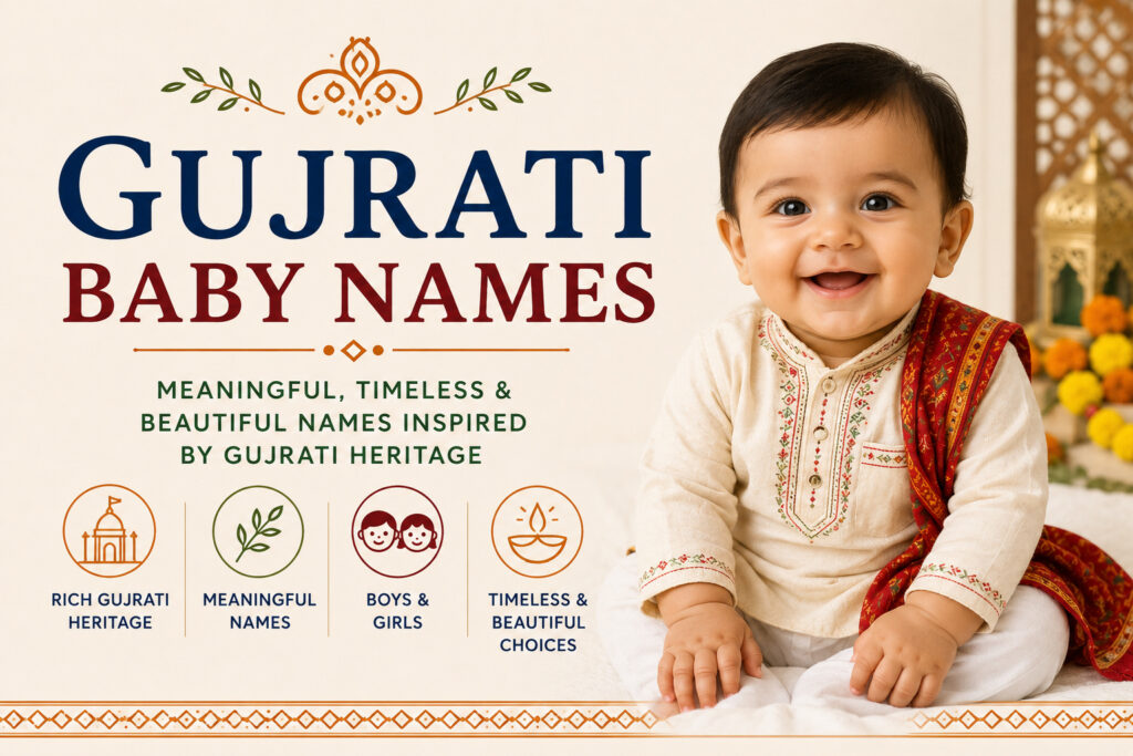 Gujrati Baby Names for Boys & Girls with Meanings